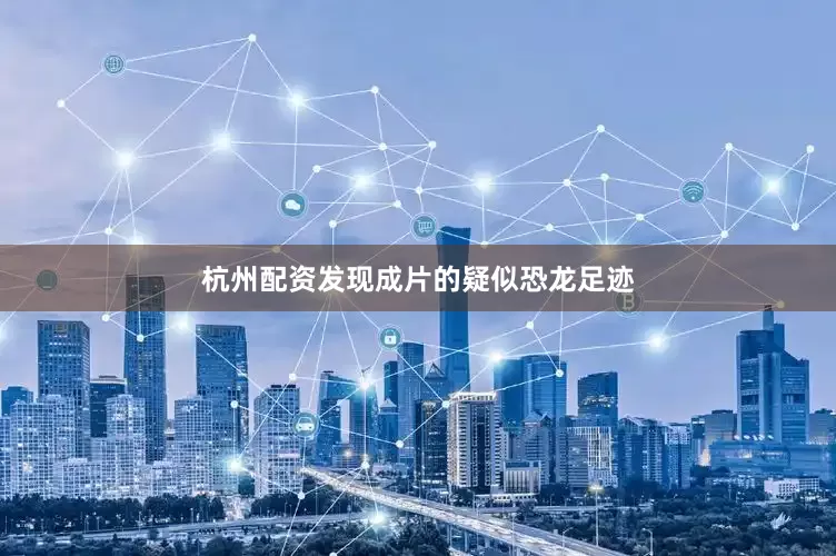 杭州配资发现成片的疑似恐龙足迹